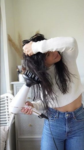 How to diffuse your hair the right way!