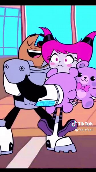 Romantic Moments: Cyborg and Jinx Kiss Compilation