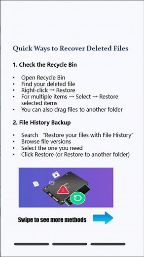 How to Recover Permanently Deleted Files from Recycle Bin on Windows 10