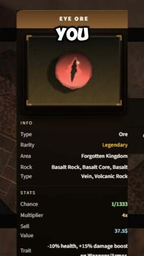 SAVE These ORES For Armor In Roblox Forge!