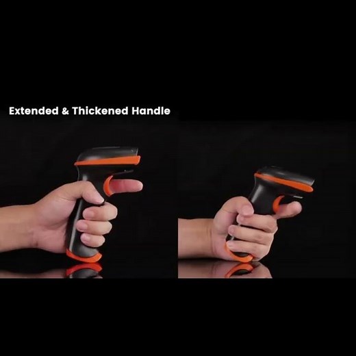 Tera Barcode Scanner Wireless 1D Laser Cordless Barcode Reader with Battery Level Indicato 5100