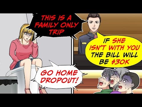 My in-laws left me at a SA on the trip because I'm a high school dropout