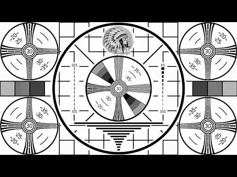 Indian Head Test Card (Classical Music in Background)
