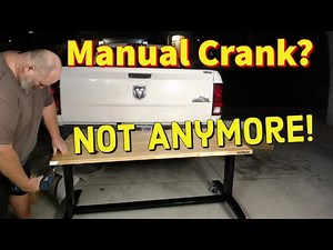 Husky Adjustable Height Work Table / Desk (Plus 10mm Easter Egg!)