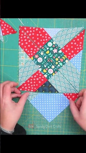 Easy Disappearing 9 Patch Quilt Block