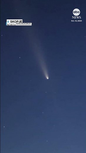 'Comet of the century' lights up skies around the world - ABC News