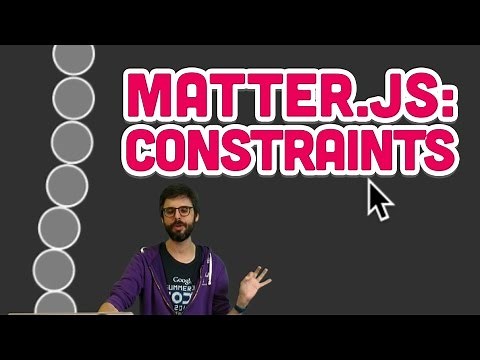 5.20: Matter.js: Constraints - The Nature of Code