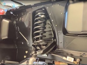 1969 Mustang front suspension coil spring installation