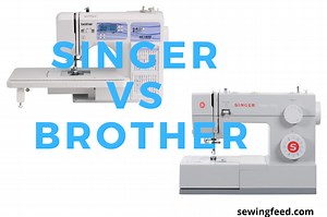 Singer Vs Brother Sewing Machine - Full Comparison