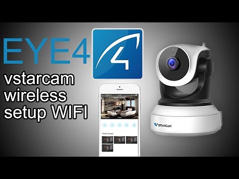 How to Setup Vstarcam Wireless IP Cameras (Easy Setup)