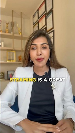 Benefits of Facial Steaming – What You Need to Know | Explained by Dermatologist #shorts