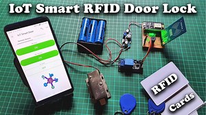 IoT Smart RFID Door Lock System Using NodeMCU ESP8266