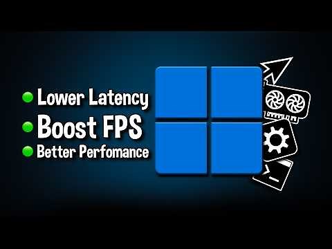 Ultimate Windows PC Optimization Guide 2025 - (Boost FPS & Reduce Input Delay)