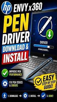 How to Download HP Envy x360 Pen Driver | Easy Guide