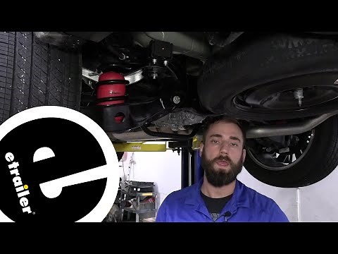 etrailer | In-Depth Review of the Air Lift 1000 Air Helper Springs for Coil Springs-AL63WQ