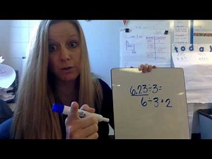 Estimation with Division of Decimals