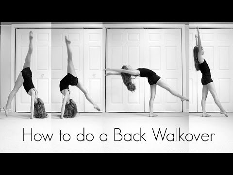 How to do a Back Walkover