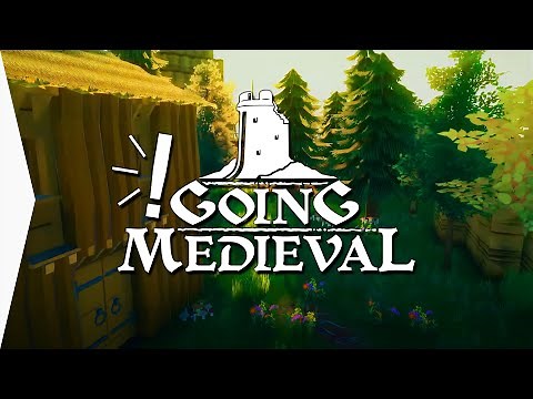Building a First House in GOING MEDIEVAL! ► Colony Survival & Base-building