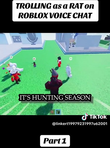 Trolling as a Rat on Roblox Voice Chat - Part 1