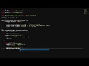 Minecraft Addon Tutorial #1 | How to make custom GUI and Commands!