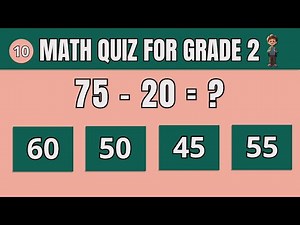 Can You Pass? 20 Math Questions Grade 2
