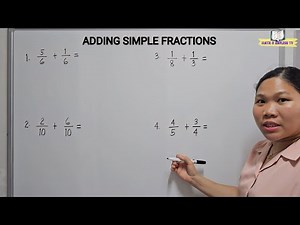 ADDING SIMPLE FRACTIONS