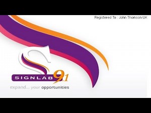 Signlab print and cut Full run on windows 10