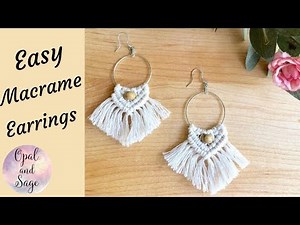Macrame Earrings