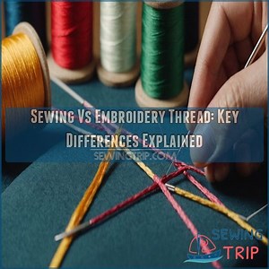 Embroidery Vs Sewing Thread: Key Differences You Need to Know