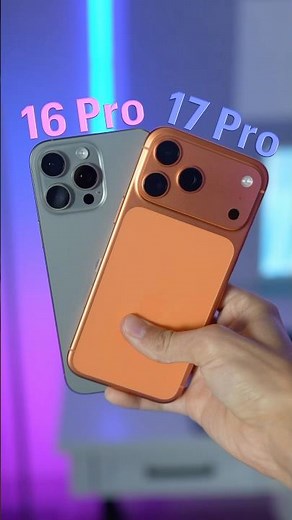 NEW iPhone 17 Pro vs 16 Pro🤔