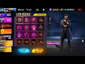 FOR LEGENDS 🤩 NEW GOLD ROYALE 👑 SPIN TO GET NEW BUNDLES 🔥 FREE FIRE