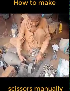 14M views · 49K reactions | In a small workshop, scissors are produced like this #diy #craft | Kid Crafts | Facebook