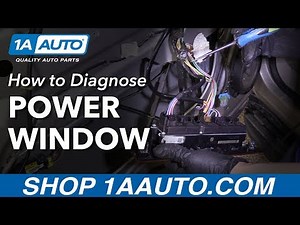 How to Diagnose Stuck Broken Power Window in My Vehicle