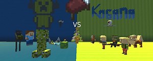 Minecraft VS. Kogama BEDWARS EDITION