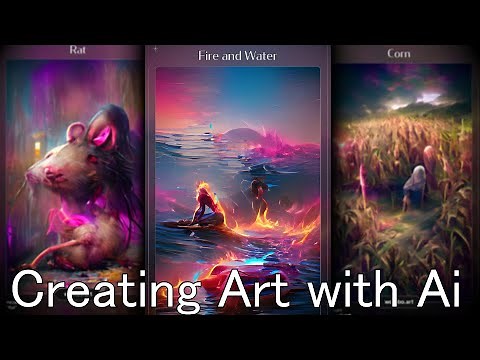 Creating Art with Ai - Wombo Dream