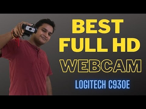 Unboxing and setup of Logitech C930e webcam | Best Full HD webcam from Logitech