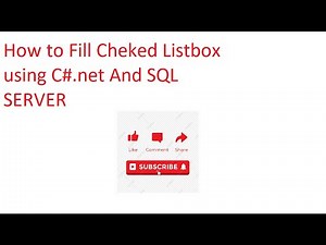 How To Fill Checkedlistbox using DataTable in C#.Net Framework