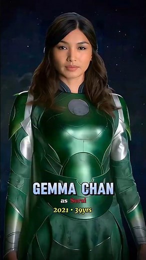 Eternals 2021 Cast ⭐ Then vs Now #thenandnow #eternal #marvel #celestial #superheromovies