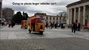 4.8K views · 43 reactions | In many places around the world you will see small, mostly 3 wheeled taxis. They could be carrying tourists or locals inside. And you can almost guarantee that someone will be outside taking a picture. So when West Quay Cars hired three tuk tuks from Tukshop, BBC Radio Solent's Neil Sackley couldn't resist hailing one at Southampton Central railway station. | BBC Dorset | Facebook