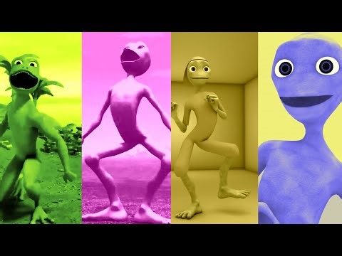 Alien Dance VS Funny Alien 🎯| Dame Tu Cosita Dance 🚀| Funny Alien Dance Song 2025