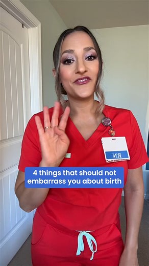 Yep, poop and farts happen during birth — and that’s totally normal. 💩👏 Labor and delivery nurse and BabyCenter Medical Advisor Sarah Freeman has seen it all, and she's here to remind moms that there's no shame in any of it. 💯 | BabyCenter