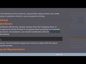 Creating an If Else Structure in Prolog: A Guide to Handling Parentheses
