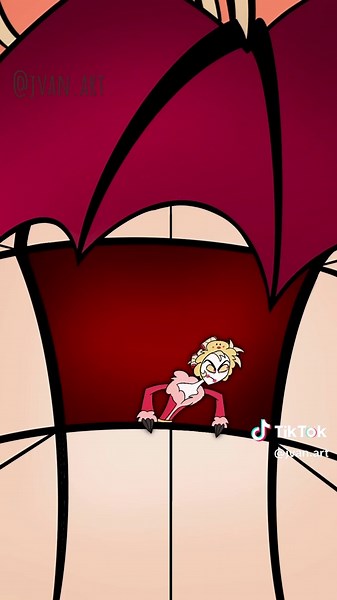 Who needs an alarm clock when you live with these two #hazbinhotel #hazbinhotelseason2 #radioapple #hazbinhotellucifer #hazbinhotelalastor