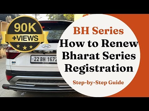 How to Renew Bharat Series Registration after 2 Years| BH Series Number Plate Detailed Process