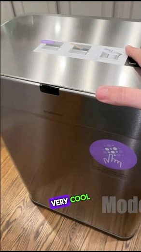 Unboxing the SimpleHuman Smart Trash Can