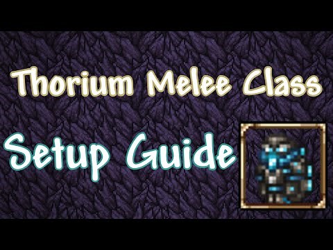 Thorium Melee Class Setup Guide