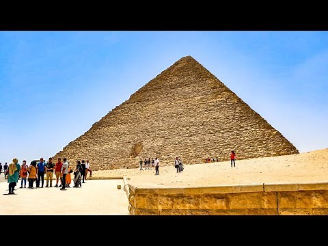 A Walk Inside The Great Pyramid of Kheops, Giza, Egypt