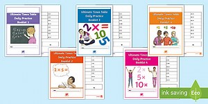 Ultimate Times Table Daily Practice Booklets (PDF) x2, x5, x10 Resource Pack