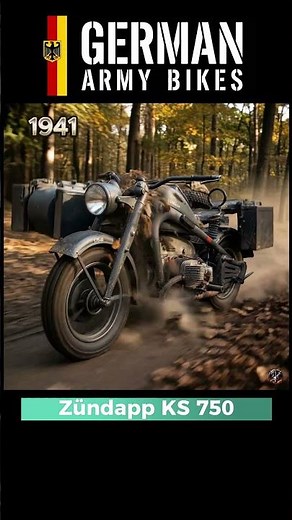 German Army Motorcycles Evolution (1915–2025)