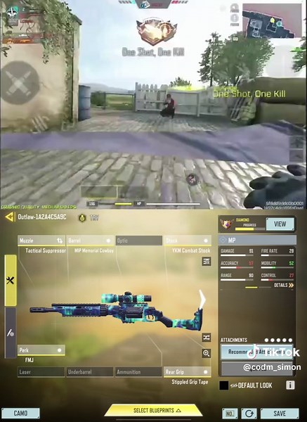 Outlaw Loadout for Call of Duty Mobile Multiplayer Tips